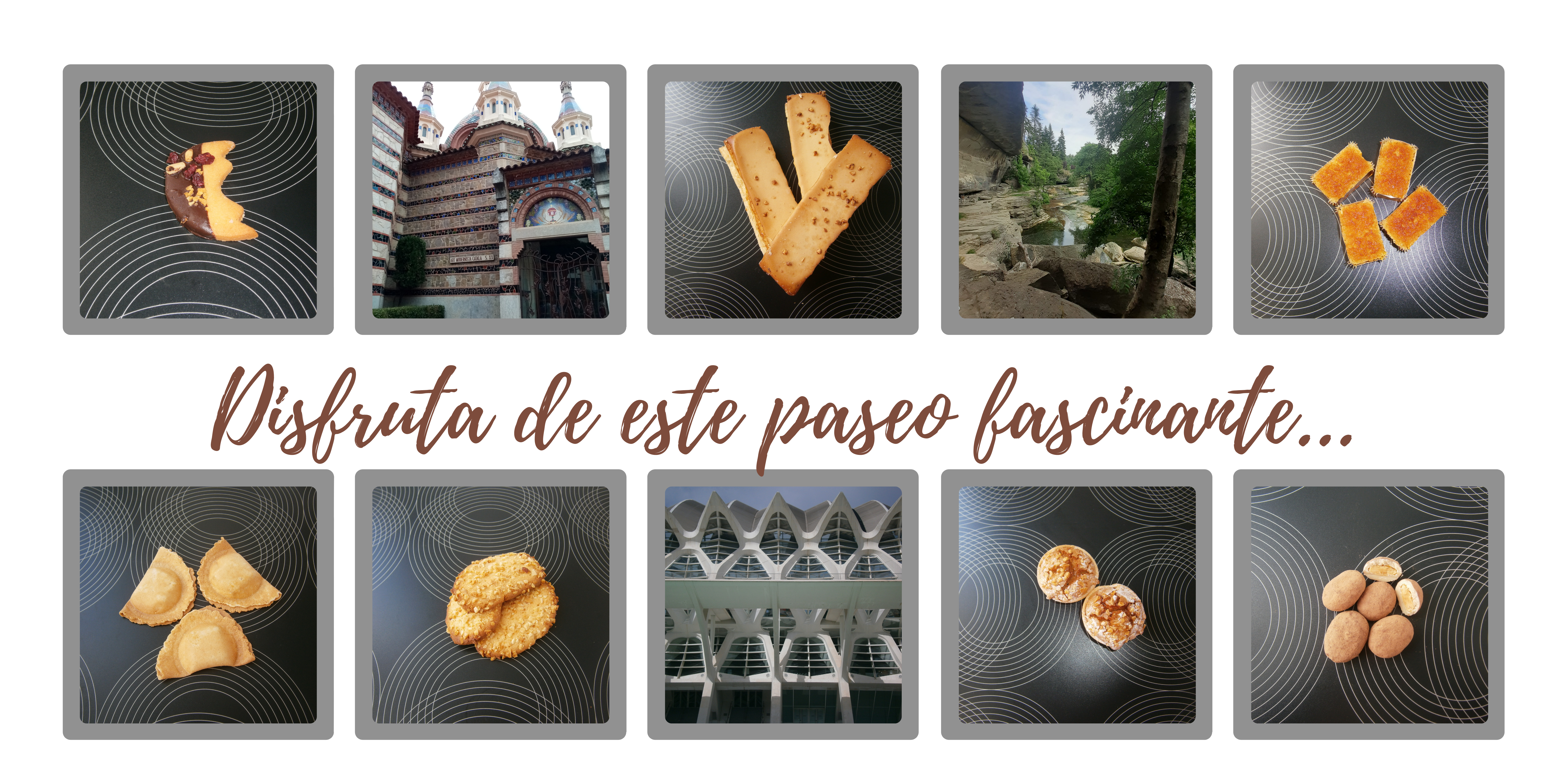 Dulces típicos.Rutas por España